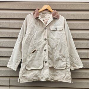 Vintage Womens L.L Bean Raincoat Winter Jacket Checkers Exterior